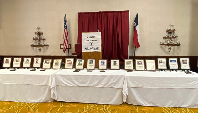 Inductee Table